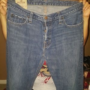Hollister button up jeans